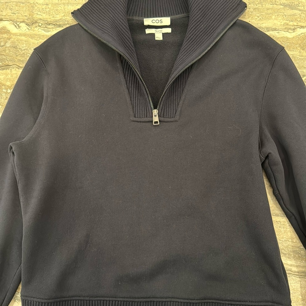 Cos brand new mens navy sweater